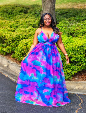 Cotton Candy Dreams Maxi Dress