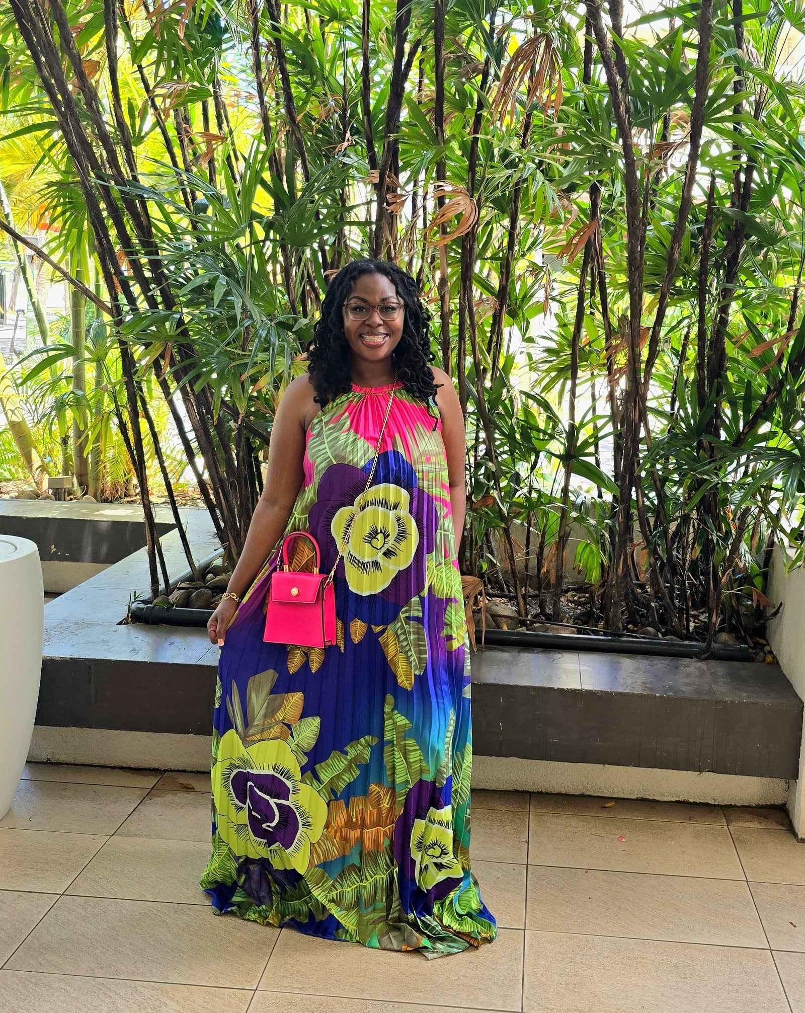 Botanical Garden Maxi Dress - Plus