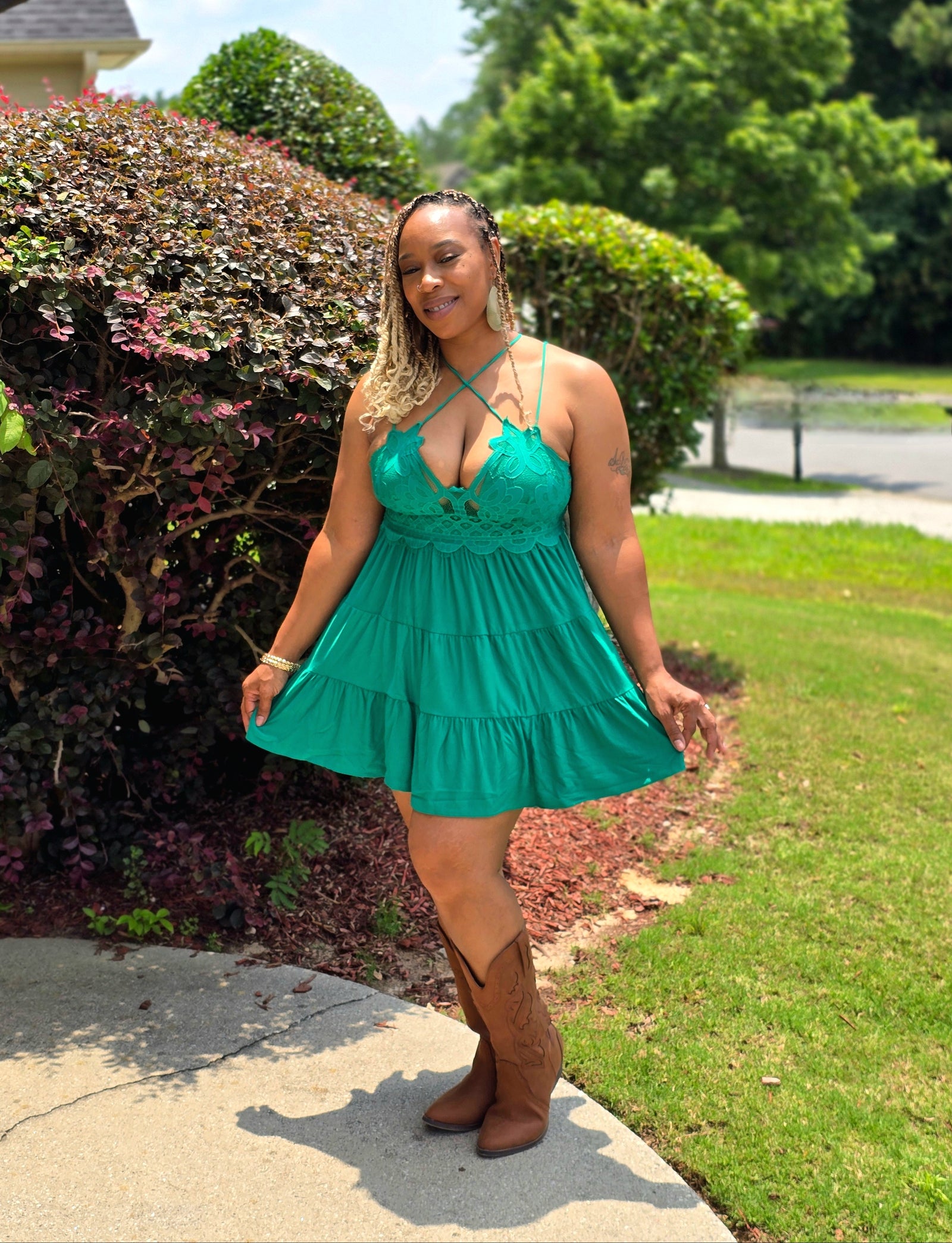 Flower Child Mini Dress