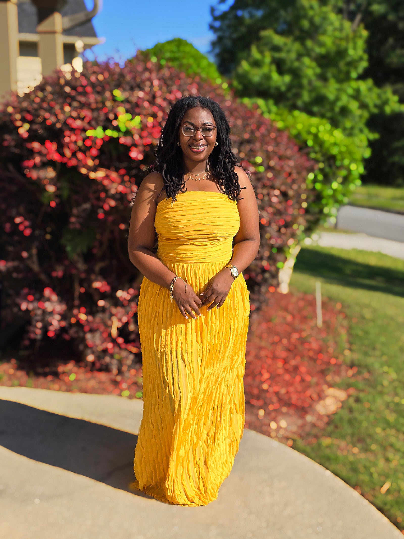 Sunset Whispers Maxi Dress