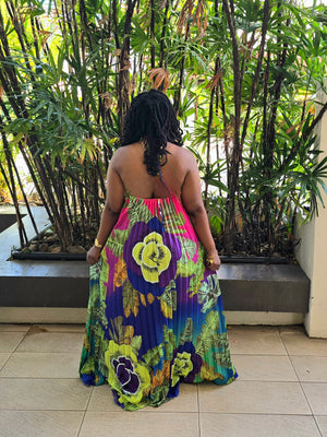 Botanical Garden Maxi Dress - Plus