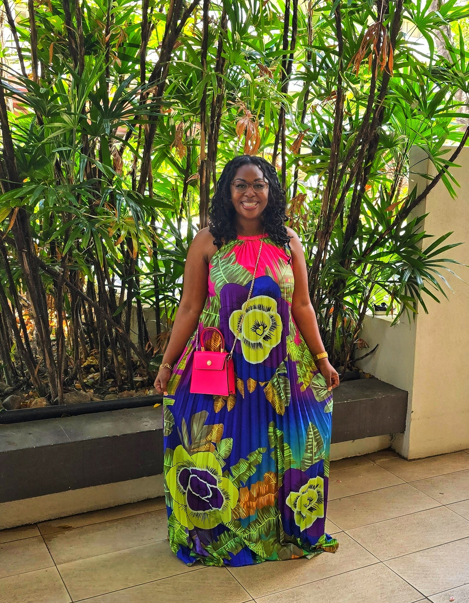 Botanical Garden Maxi Dress - Plus