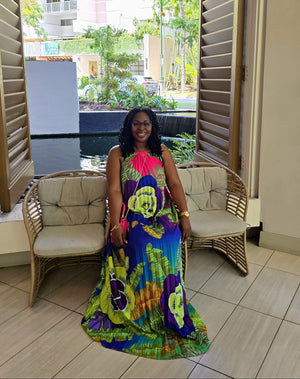 Botanical Garden Maxi Dress - Plus