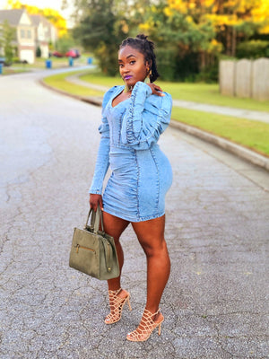 Denim Goddess Dress