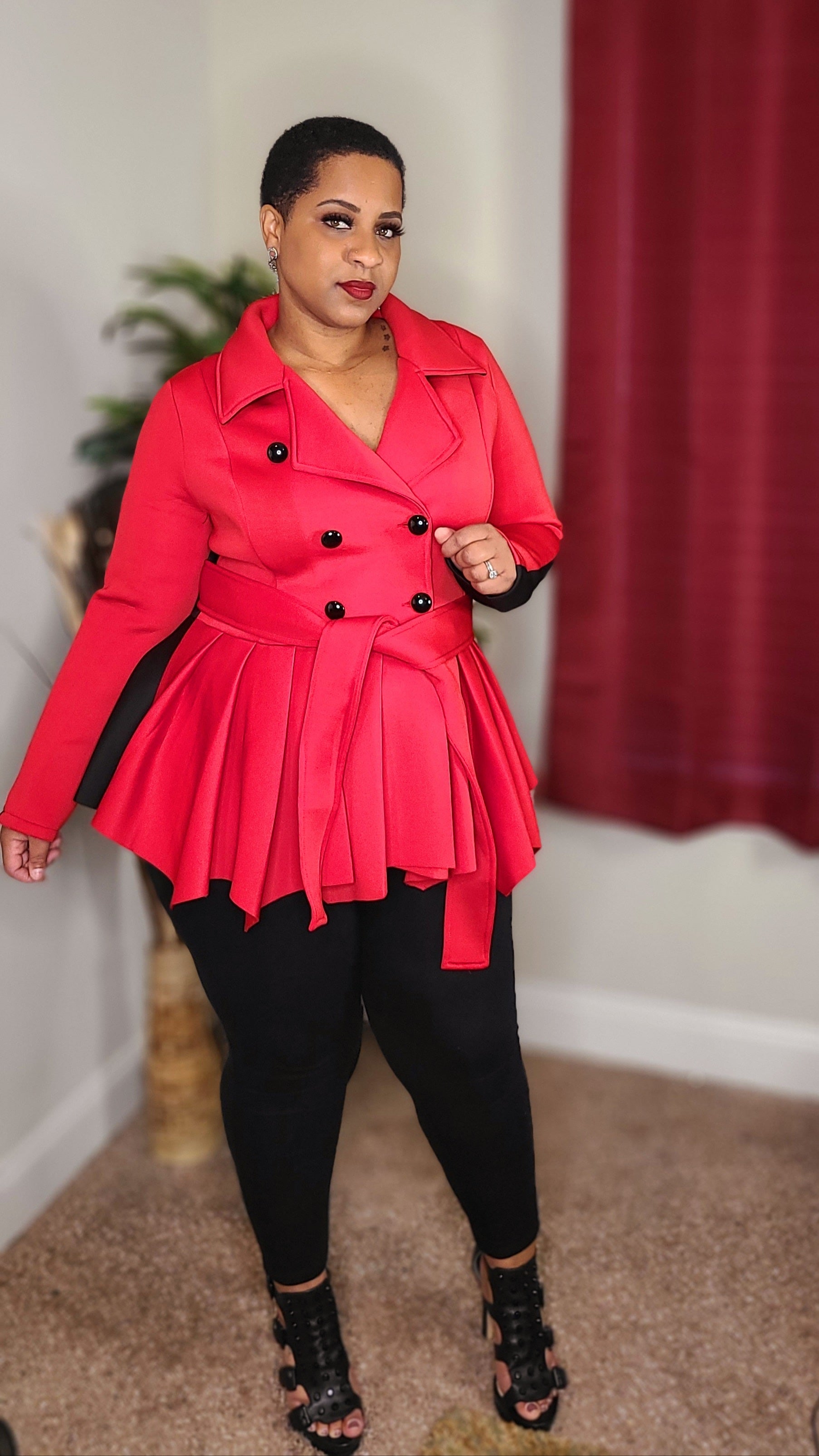 Peplum Passion Jacket Plus