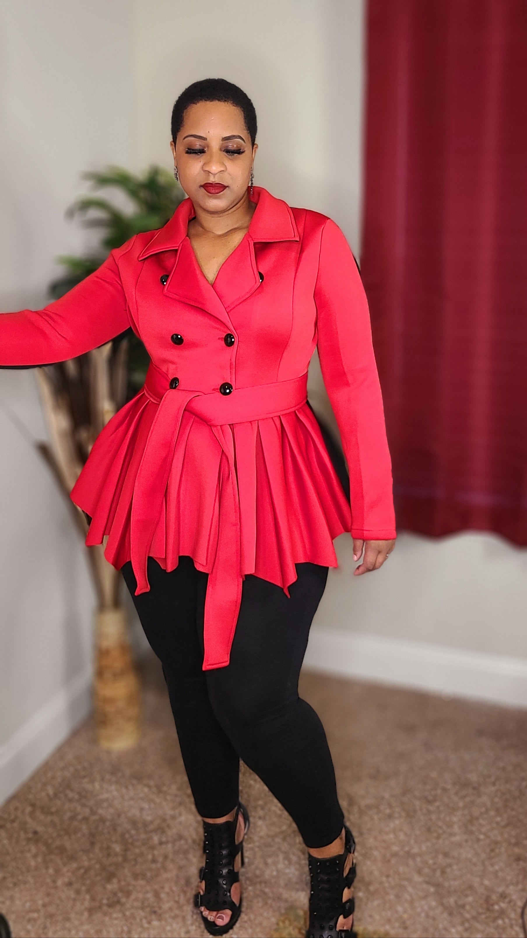 Peplum Passion Jacket Plus