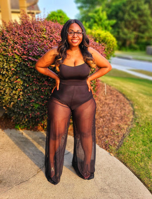 Meshing Around Jumpsuit