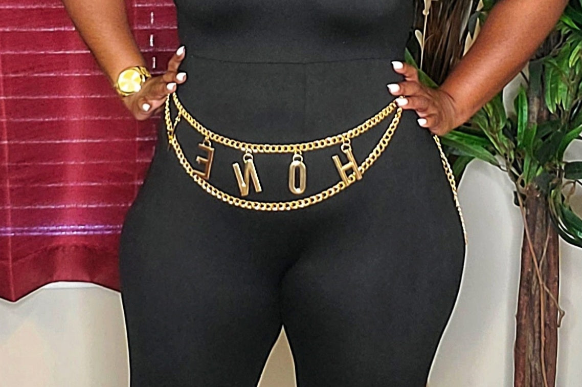Honey Chain Link Belt