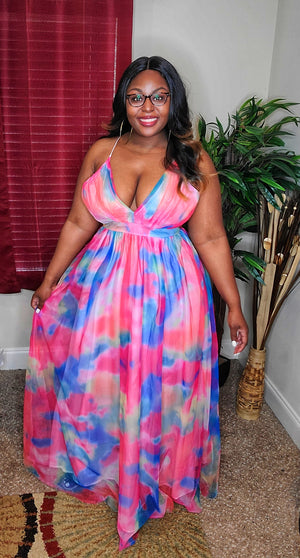 Cotton Candy Dreams Maxi Dress