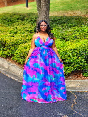 Cotton Candy Dreams Maxi Dress