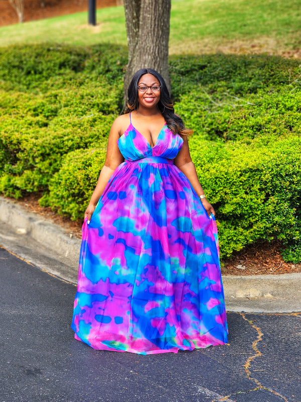 Cotton Candy Dreams Maxi Dress - Get Me Bodied Boutique, LLC