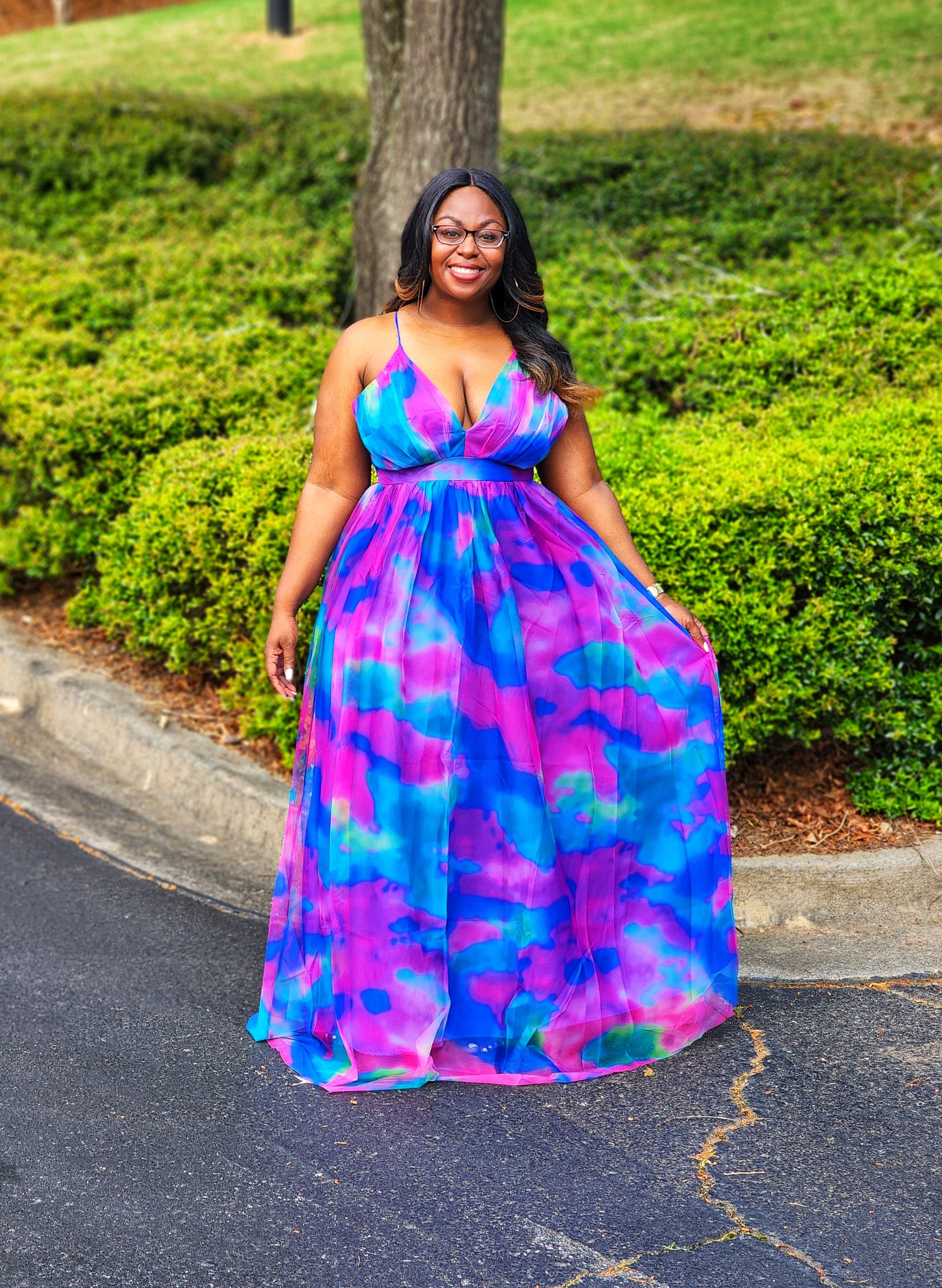 Cotton Candy Dreams Maxi Dress