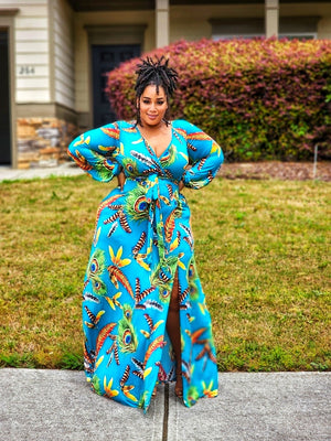 Bahama Breeze Maxi Dress - Plus