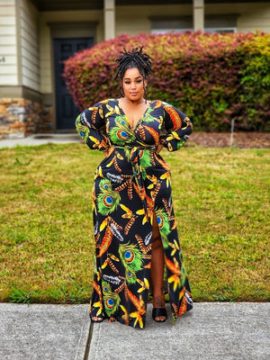 Bahama Breeze Maxi Dress - Plus