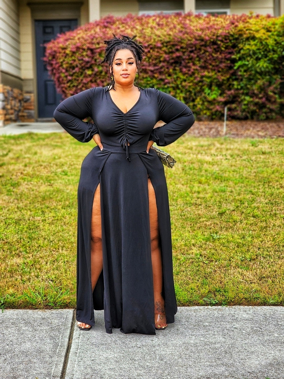full figure maxi dresses Set You Free Maxi Dress - Plus