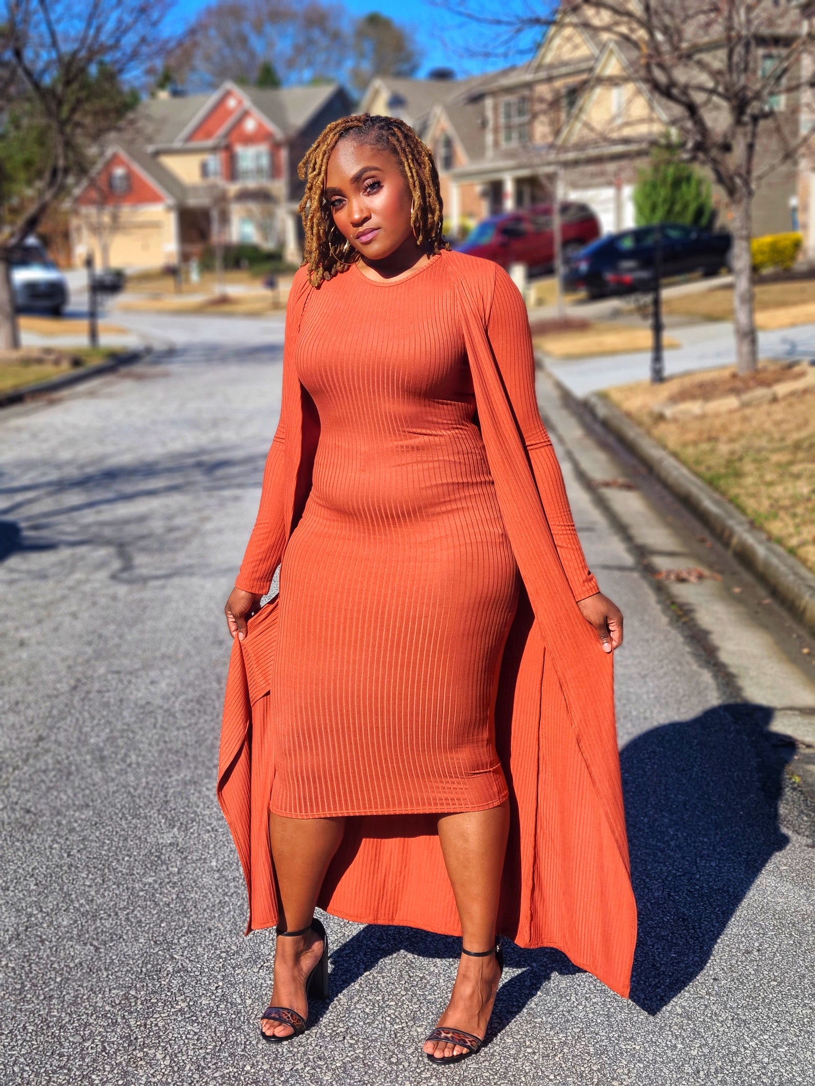 Sweet Potato Pie Dress Set