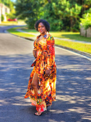 Light My Fire Maxi Dress