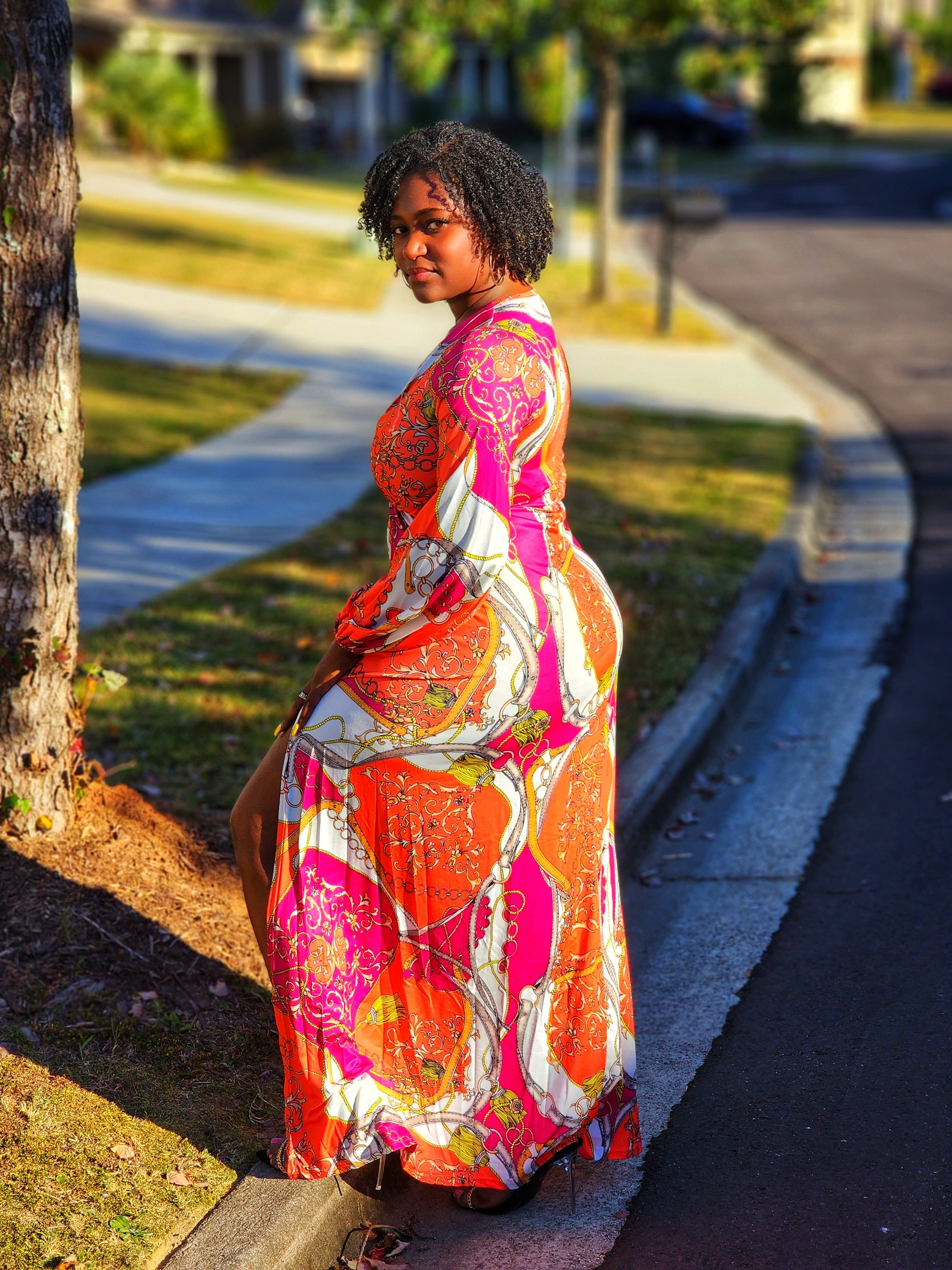 Split Decisions Maxi Dress