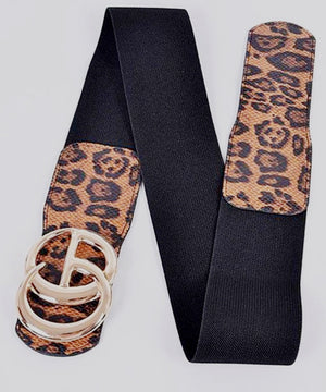 Leopard Curves Belt