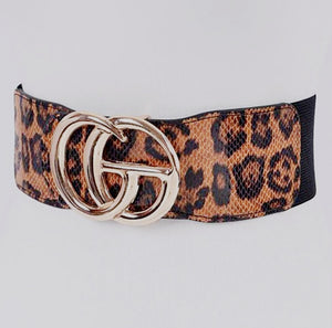 Leopard Curves Belt