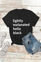 Hella Black Tee